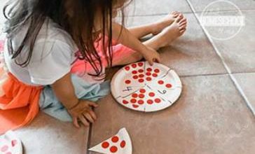 مهارتهای ریاضی-یادگیری شمارش با پیتزا